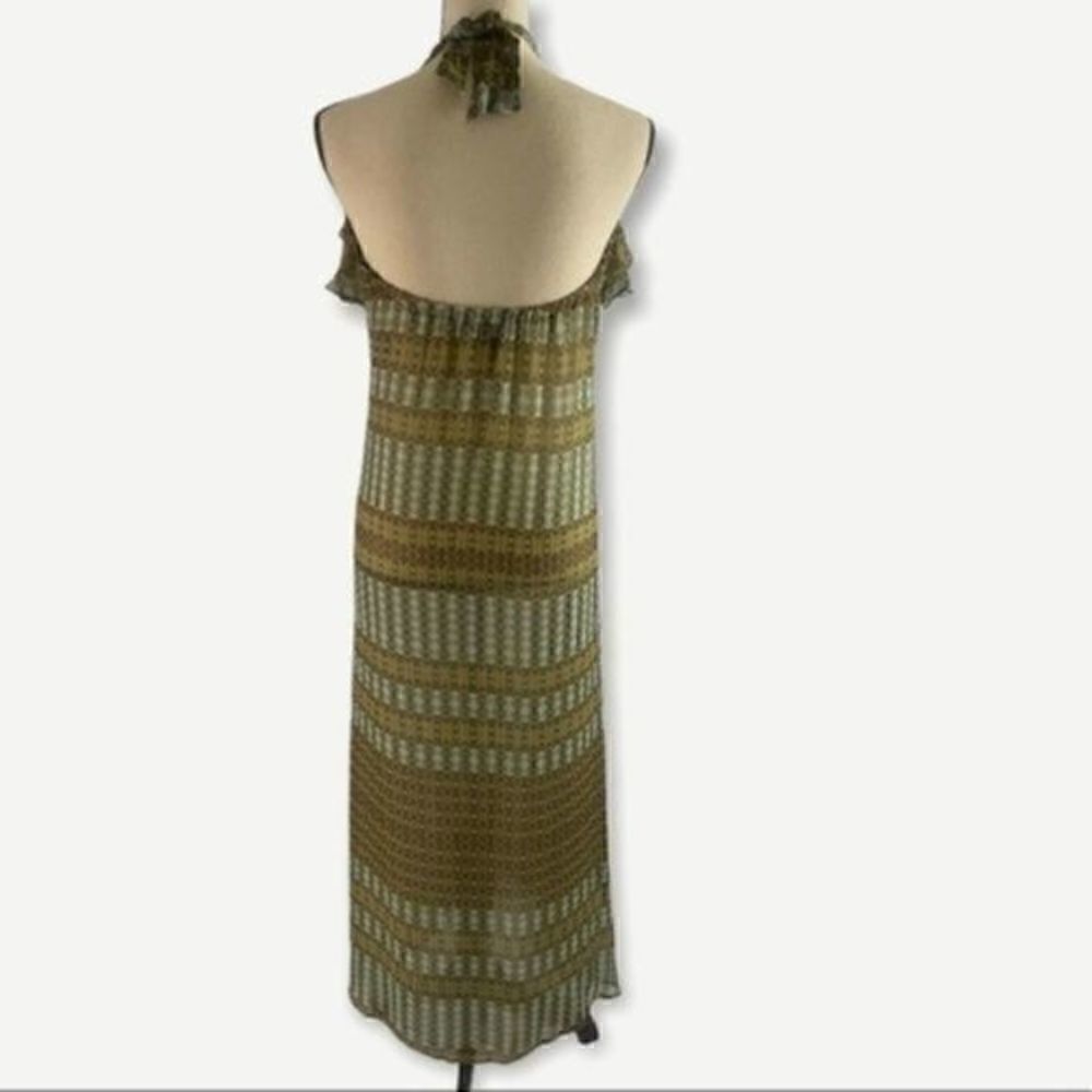 Planet Blue Life Blu Moon Halter Maxi Dress Small - Picture 4 of 11